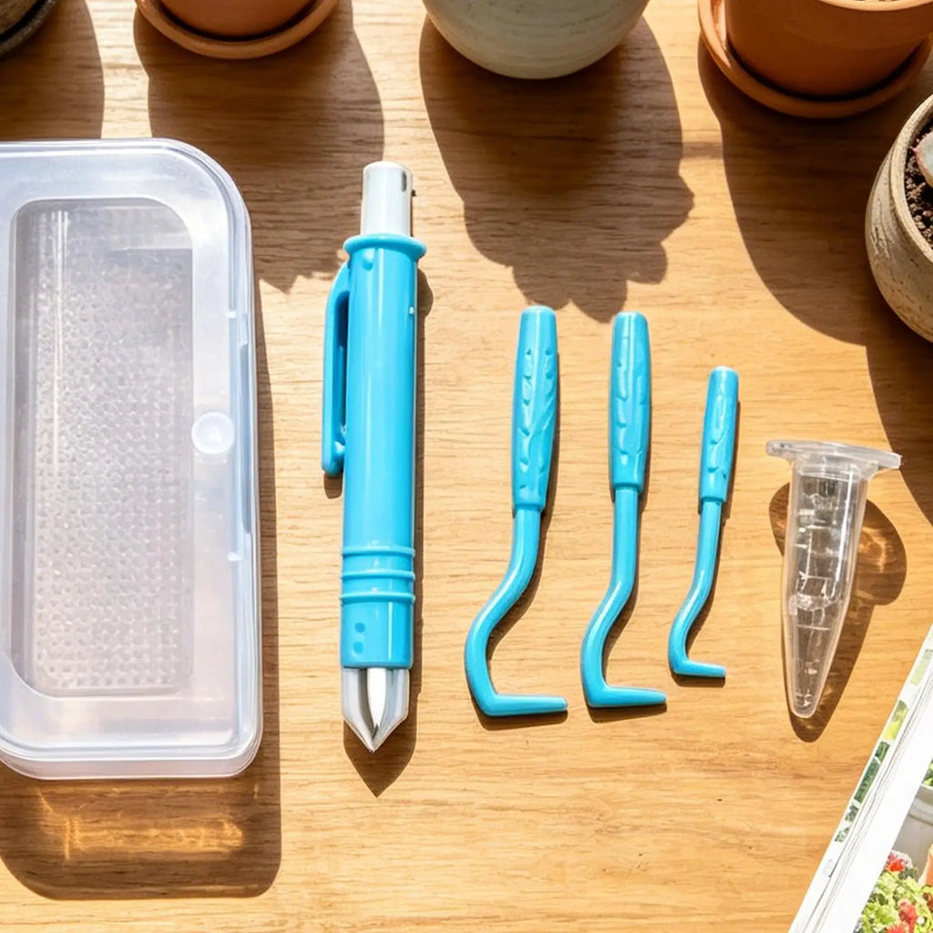 Portable Tick Removal Tweezers, Reusable Pet Tick Remover Tool for Dogs Cats, Safe Tick Hook for Cattle Sheep Horse Outdoor Home Vue