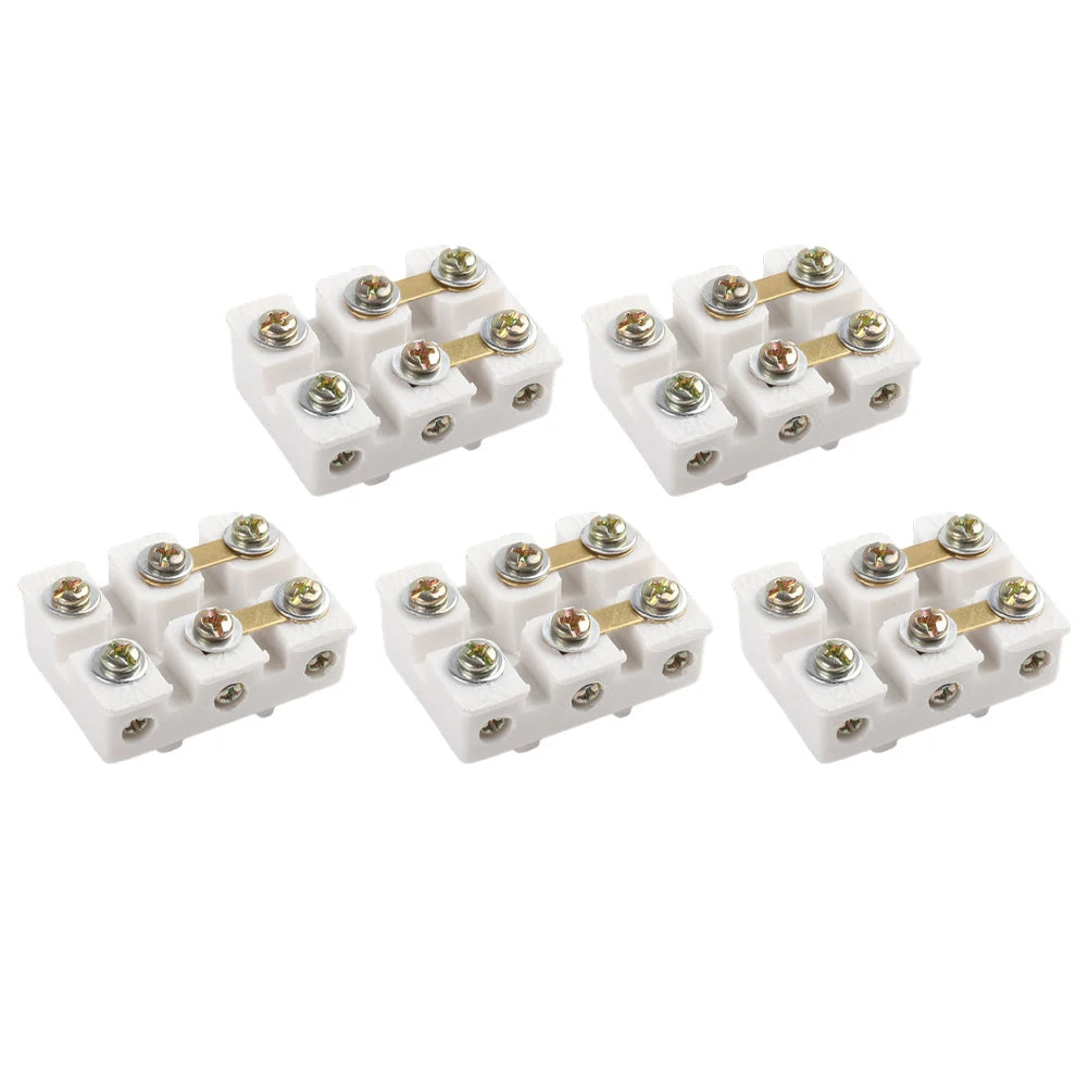Single-Phase Motor Capacitor Terminal Box 220V | 5-Pack Terminal Connection Box Vue China Mainland