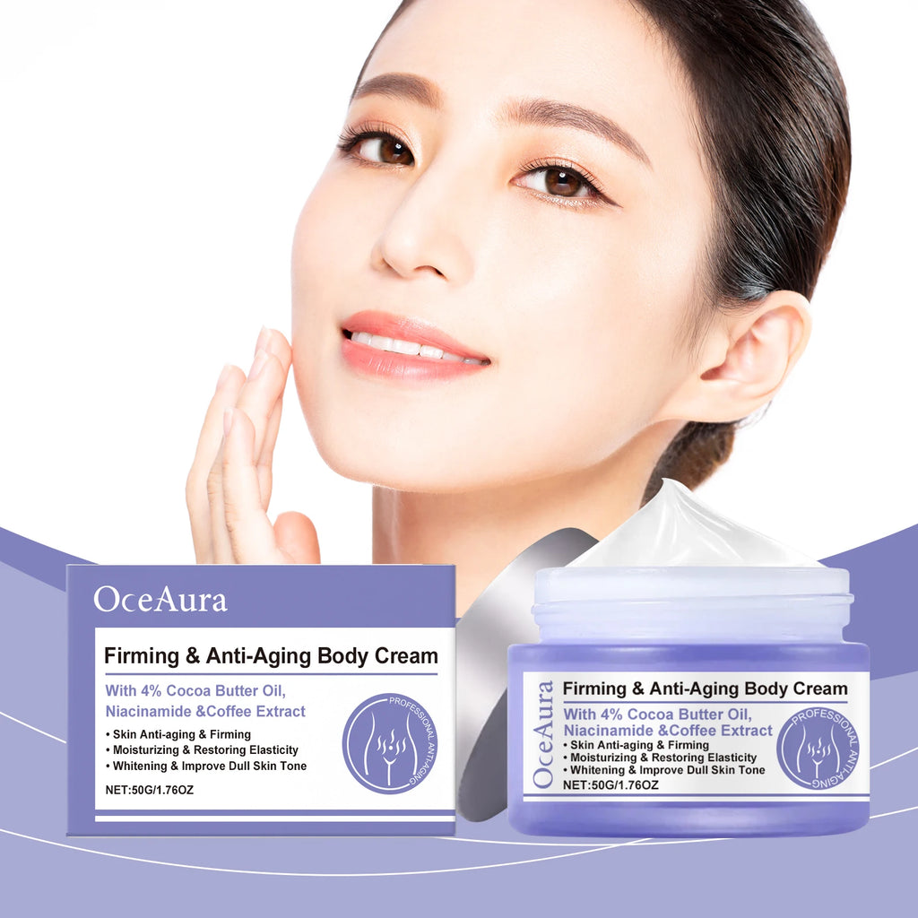 Firming Neck Cream Anti-Aging Smoothing Wrinkles Fine Lines Improves Crepey Skin Moisturizing Hyaluronic Acid Tightening Lotion Vue