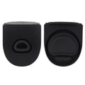 2Pcs Water Bottle Top Lid Parts Silicone Cap Mouth Plug Gasket Water Bottle Top Lid Gasket for Owala FreeSip 19oz 24oz 32oz 40oz Vue Black