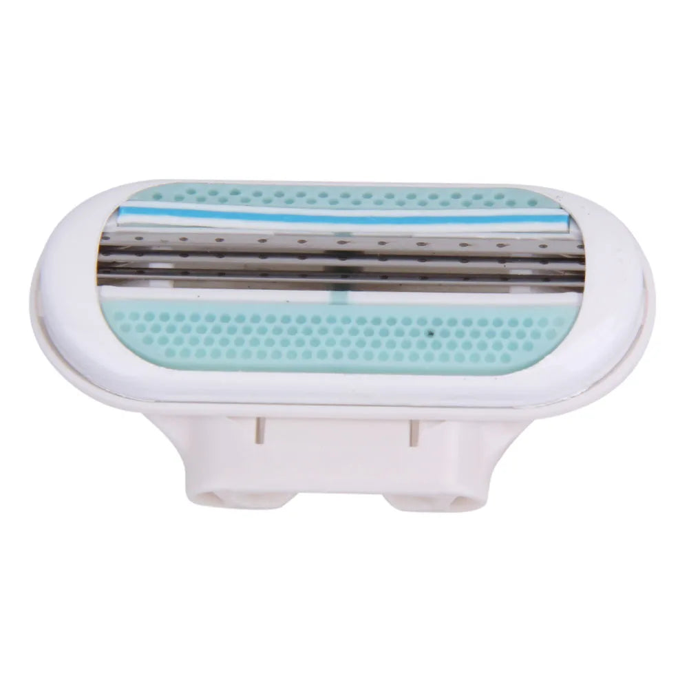 4pcs/lot GFLV 3-Layer Blade Women Shaver Head for Venus Razor Vue