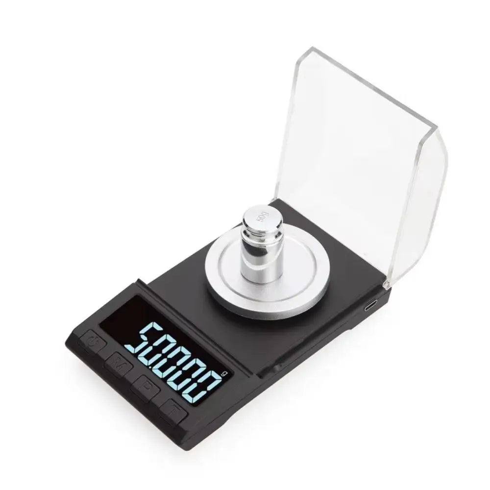 200g/100g/50g/20g/10g 0.001g Precision Digital Scale High Precision Portable Electronic Balance Scale Durable Dustproof Vue