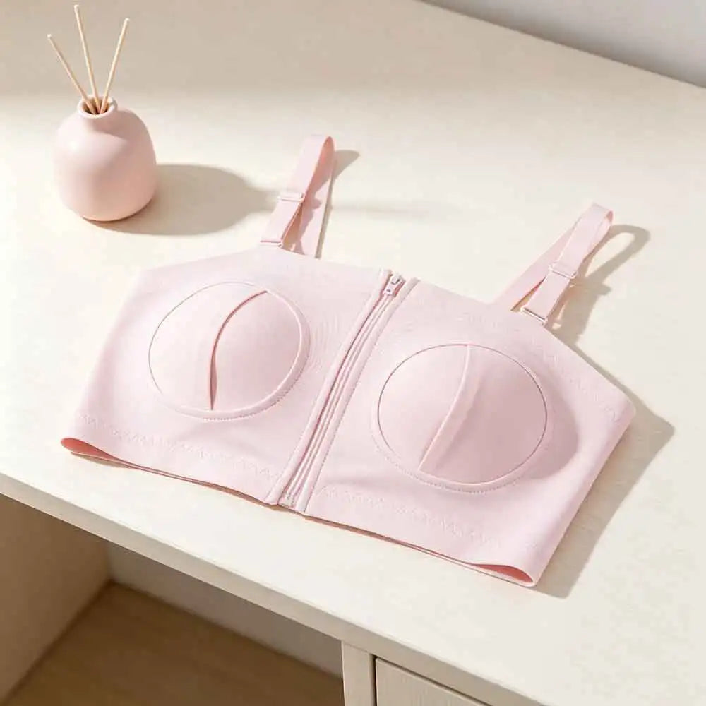 Device Fixed Belt Artifact New Hands Free Breastsucking Bra Breastfeeding Underwear Collection Breastsucking Vue