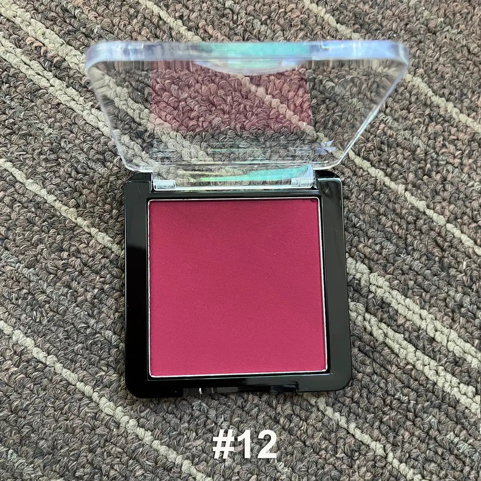 10pcs Pink Blush Palette Private Label Cosmetics Face Makeup Matte Pressed Powder Blusher Wholesale Bulk For Business Vue 12