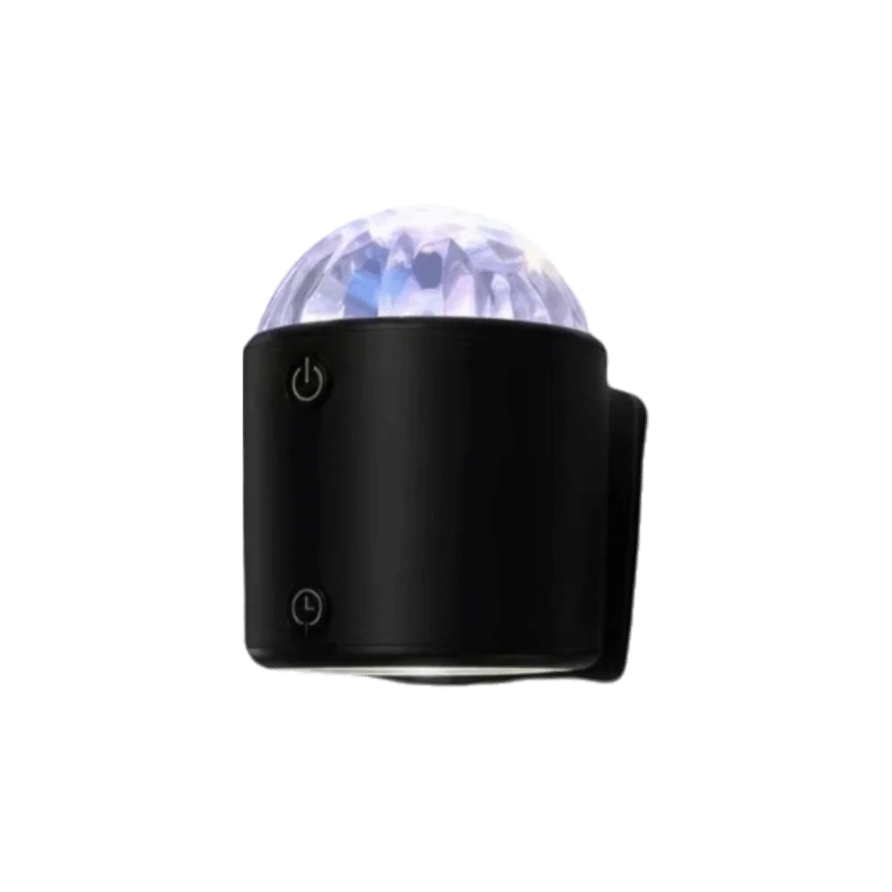 No Wiring Rechargeable Spotlight No Drilling Wireless Remote Magnetic Wall Lamp Rechargeable Hill Shape Ambient Night Light Vue Black