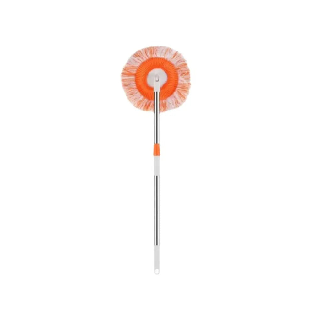 Long Extended Handle Sunflower Mop Multi Functional 360-degree Rotatable Floor Scrubber Dry Wet Dual-use Adjustable Dust Mop Vue Retractable 120CM