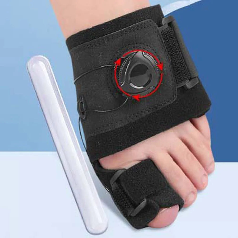 Adjustable Bunion Valgus Corrector Rotatable Toe Valgus Big Toe Straightener Joint Support Bunion Splint Valgus Travel Vue