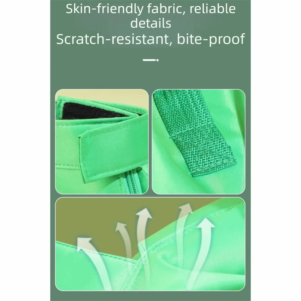 Anti-scratch Bite Fixed Portable Cat Bag Cat Nail Clipping Double Shoulder Pet Backpack Foldable Multifunctional Vue