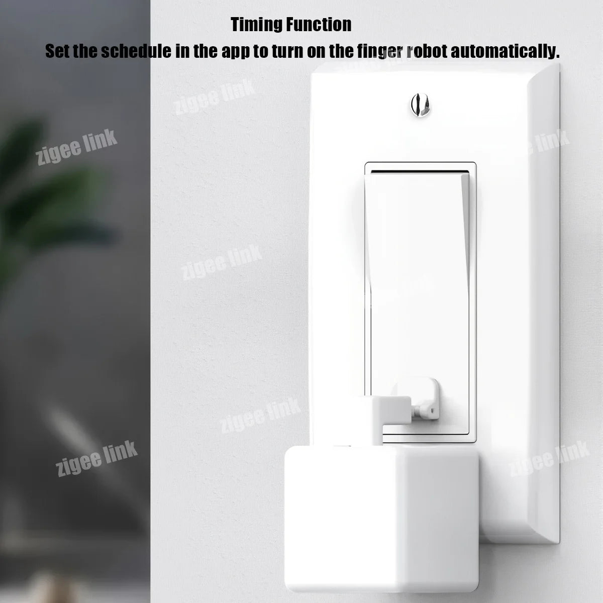 Bluetooth Smart Fingerbot Switch Finger Robot Button Pusher Remote Control Work With Tuya Alexa Google Home Voice Assitant Vue