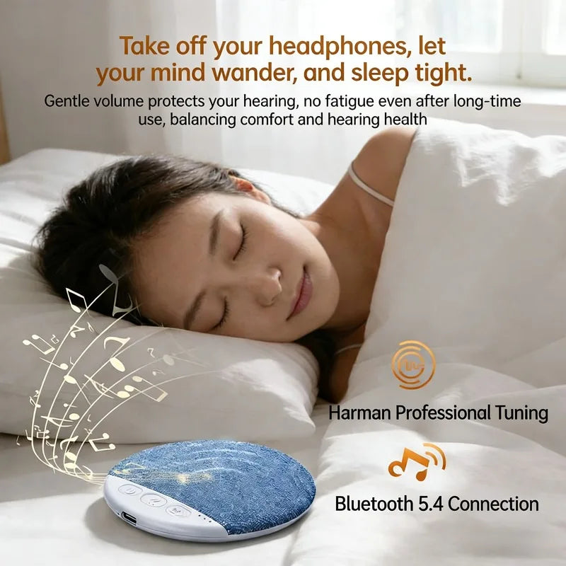 X3pro Bedroom Pillow Speaker Nature Sound White Noise Soundbar Wireless MP3 Music Player Mini Sleeping Bluetooth Sound Machine Vue
