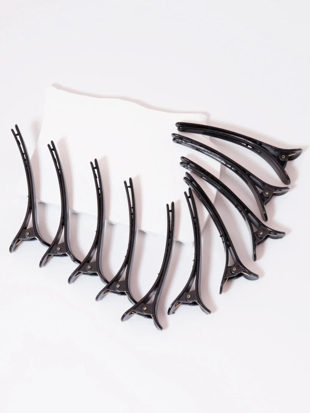 Anti Slip Hair Clip for Thick and Sparse Hair Styling Suitable for Female ,ducktooth Plastic 10pcs Clip Vue