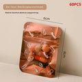 Travel Medicine Storage Secure Reusable Pill Pouch Set Light-proof for Easy Organization Vue 60pcs