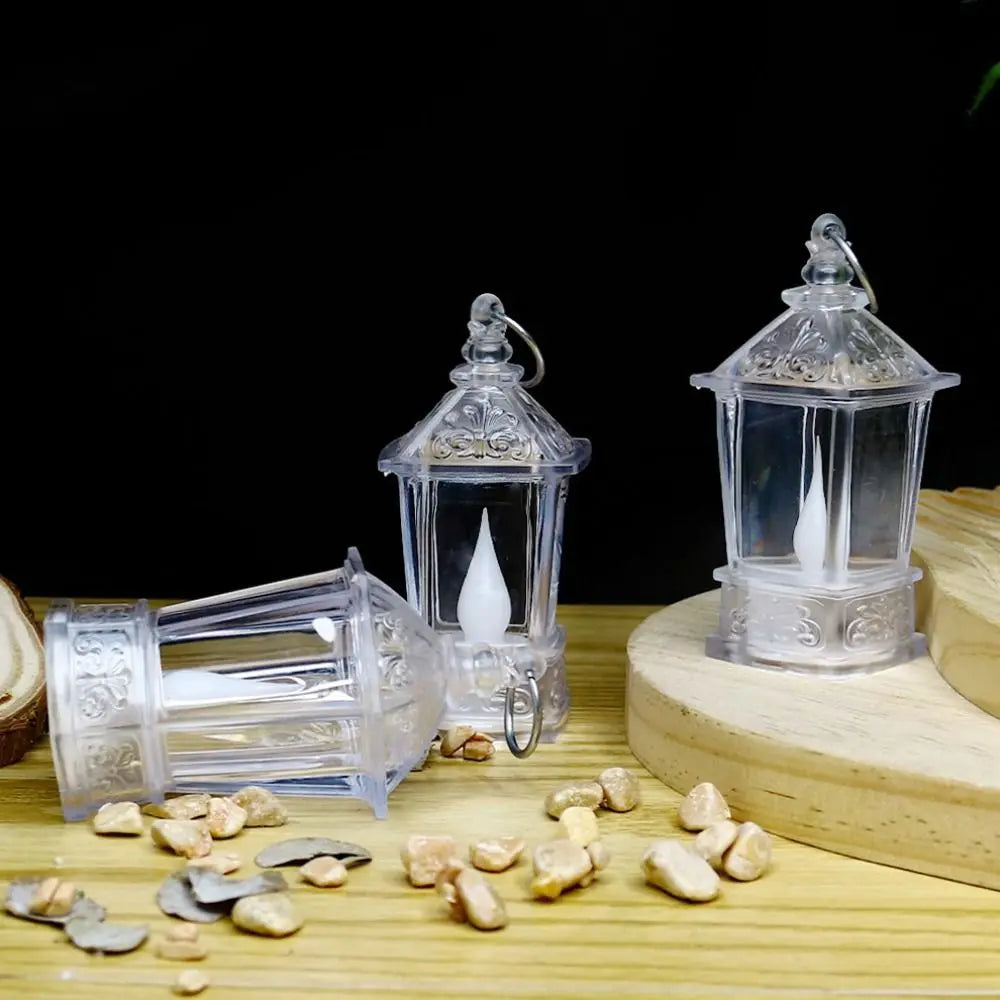 Portable Night Light Electronic Candle Light Props Atmosphere LED Crystal Lamp European style Acrylic Party Supplies Vue