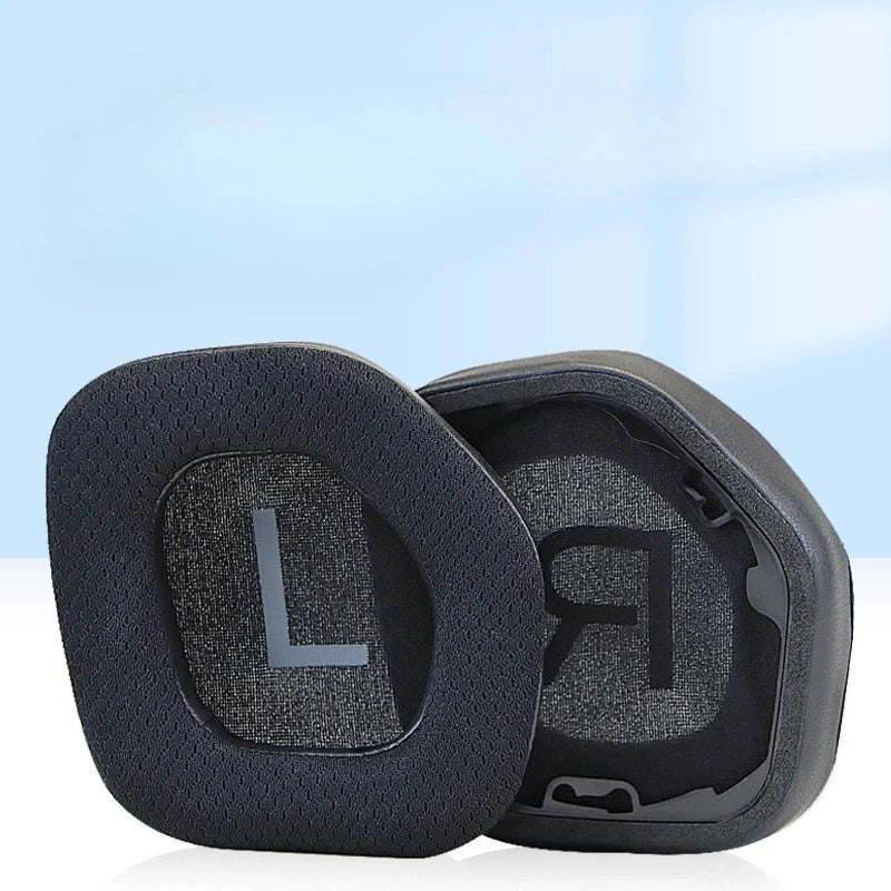 Mesh Fabric Replacement Ear Pads for Alienware AW988 Headphones Ear Cushions, Headset Earpads, Ear Cups Cover Repair Parts Vue