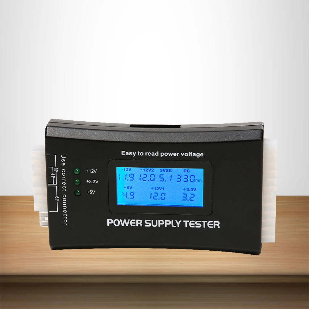 ALLOYSEED Digital LCD ATX Power Supply Tester for PC PC Power Supply Tester Vue China Mainland