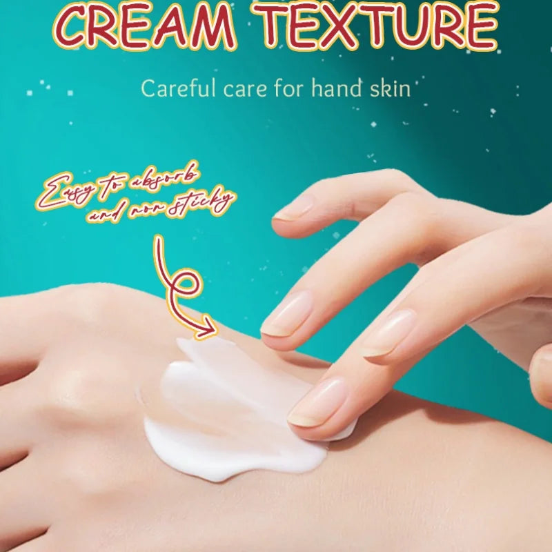 Honey Moisturizing Hand Cream, Designed for Dry Skin, Contains Skin-Friendly Ingredients Like Glycerin, Refreshing and Non-Greasy Travel-Sized Hand Care, Suitable for All Skin Types, Autumn/Winter Vue