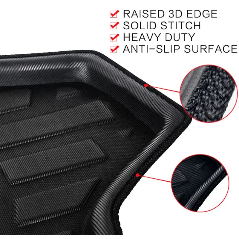 EVA Car Trunk Mat For Honda ZR-V ZRV ZR V RZ 2023 2024 2025 HR-V HRV Vezel Cargo Waterproof Carpet Storage Pad Auto Accessories Vue