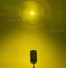 560nm 20mw/571nm 40mW Yellow Laser Module Vue 571nm 40mw