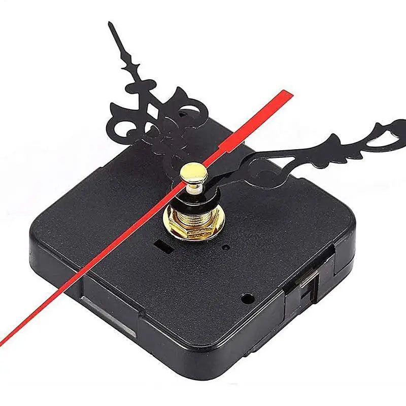 Silent Wall Clock Mechanism Mute Quartz DIY Wall Clock Movement Machine Silver Hands Repair Kit Tool Replace Set Accessories Vue