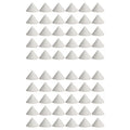 ABKW-60Pcs Pottery Kiln Moveable Nails Refractory Support Nails High Temperature Reusable Resistant Pottery Tools Vue White