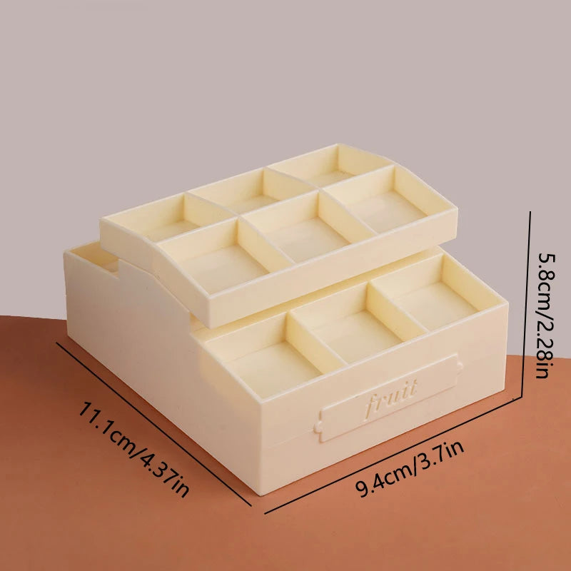 1PCS 1:12 Dollhouse Miniature Simulation Fruit Snack Stand Furniture Home Model Decor Toy Doll House Accessories Vue