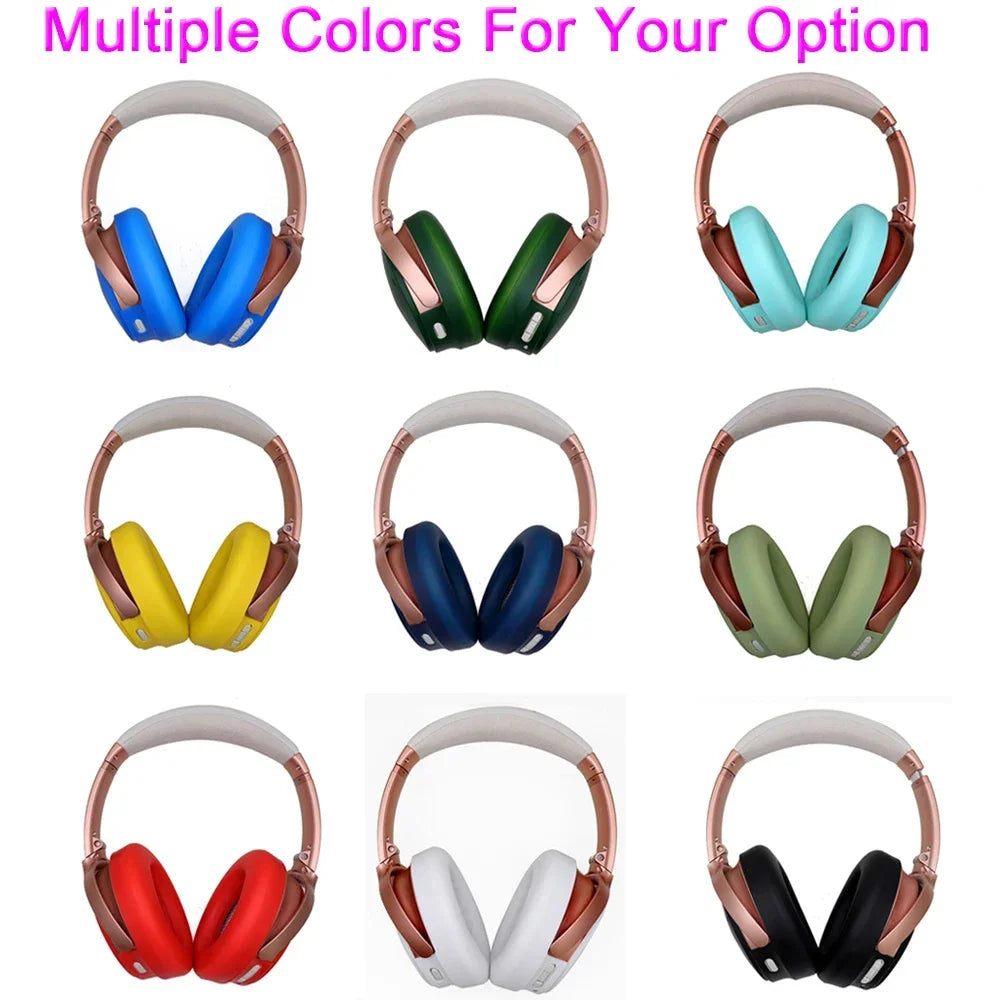 Protective Silicone Case Sweatproof Reusable Washable Cover Skin for Bose QuietComfort 35 QC35 I II Headphones Vue