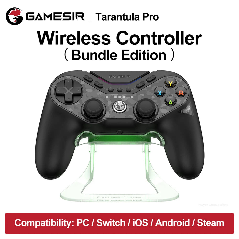 GameSir Tarantula Pro Gamepad PC for Nintendo Switch 2 Switch Android iOS Controle TMR Hall Joysticks NFC 6 axis Gyro Controller Vue Bundle Edition