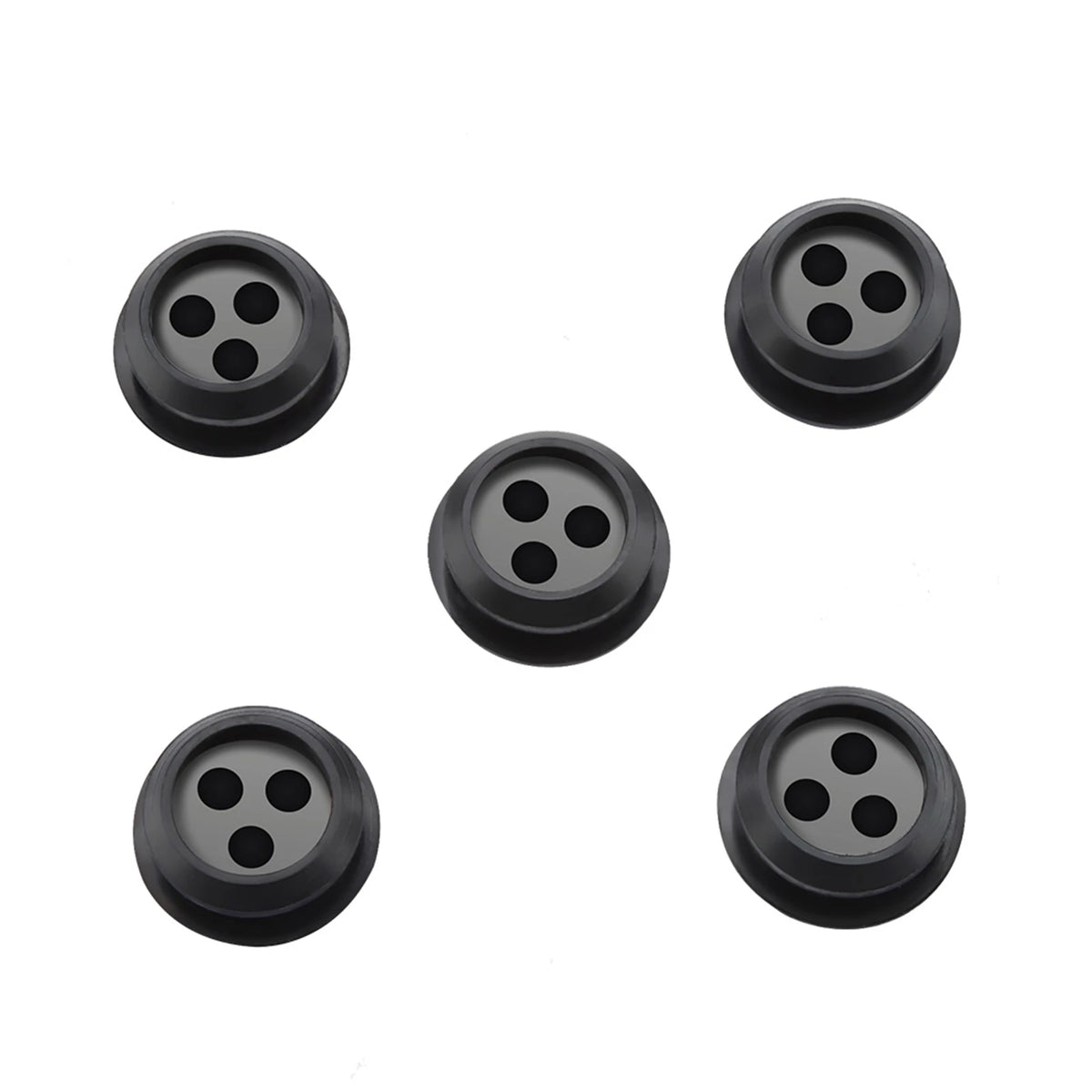 Fuel Grommet 3 Hole Fuel Gas Grommet Replacements for Trimmer Lawn Mower 13211546730 V137000030 Gas Grommet Vue