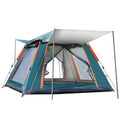 Automatic Quick Open Tent with Canopy Automatic Camping Tent Sun-Protection Portable Hexagonal Tent for Family 3-4/4-6 People Vue M