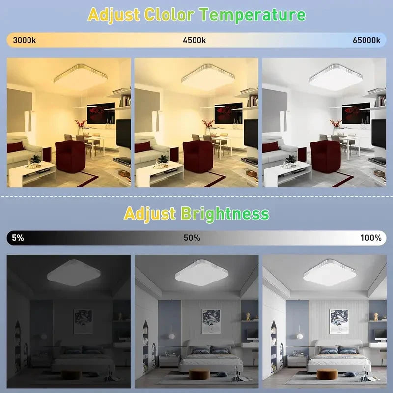 36W RGB Smart LED Ceiling Light 30cm | App & Remote Control Smart LED Ceiling Light Vue