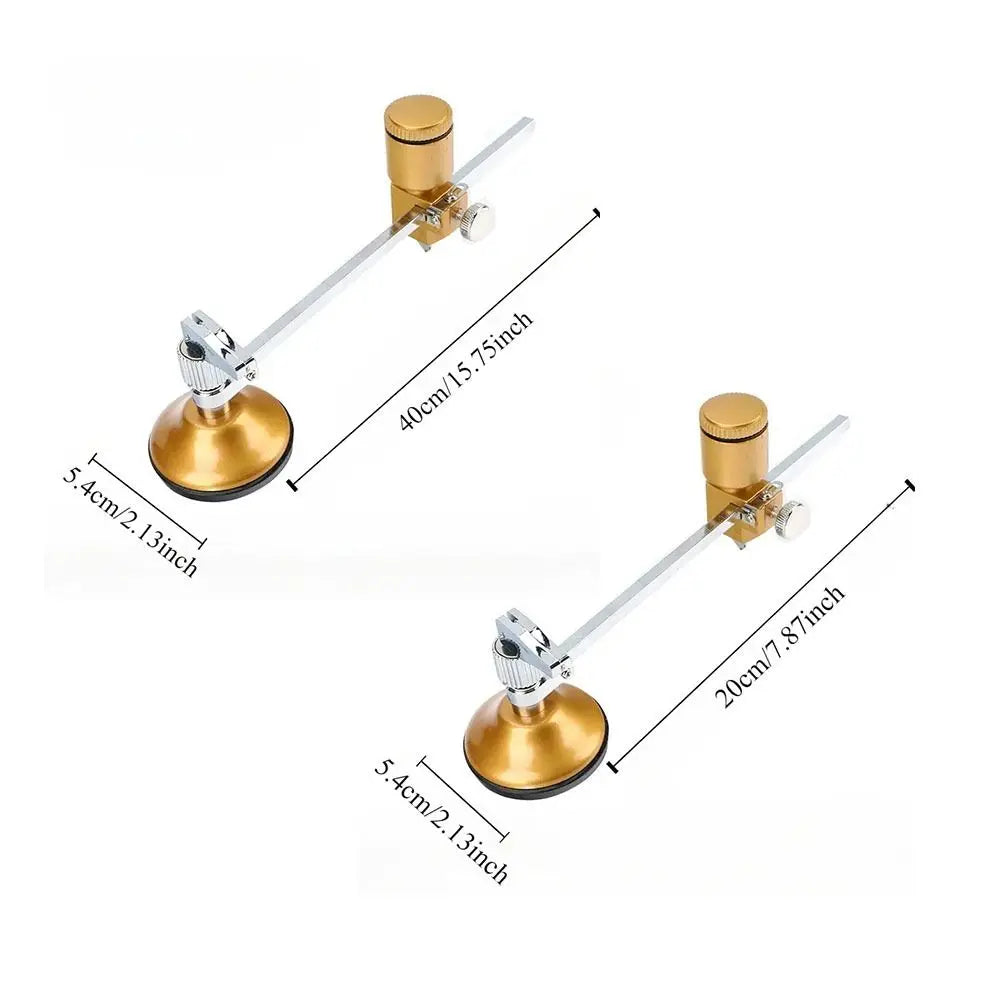 Durable Adjustable Window Hole Opener Circle Glass Marking Tools Glass Cutter With Oil Dropper Manual Tile Cutter DIY Vue