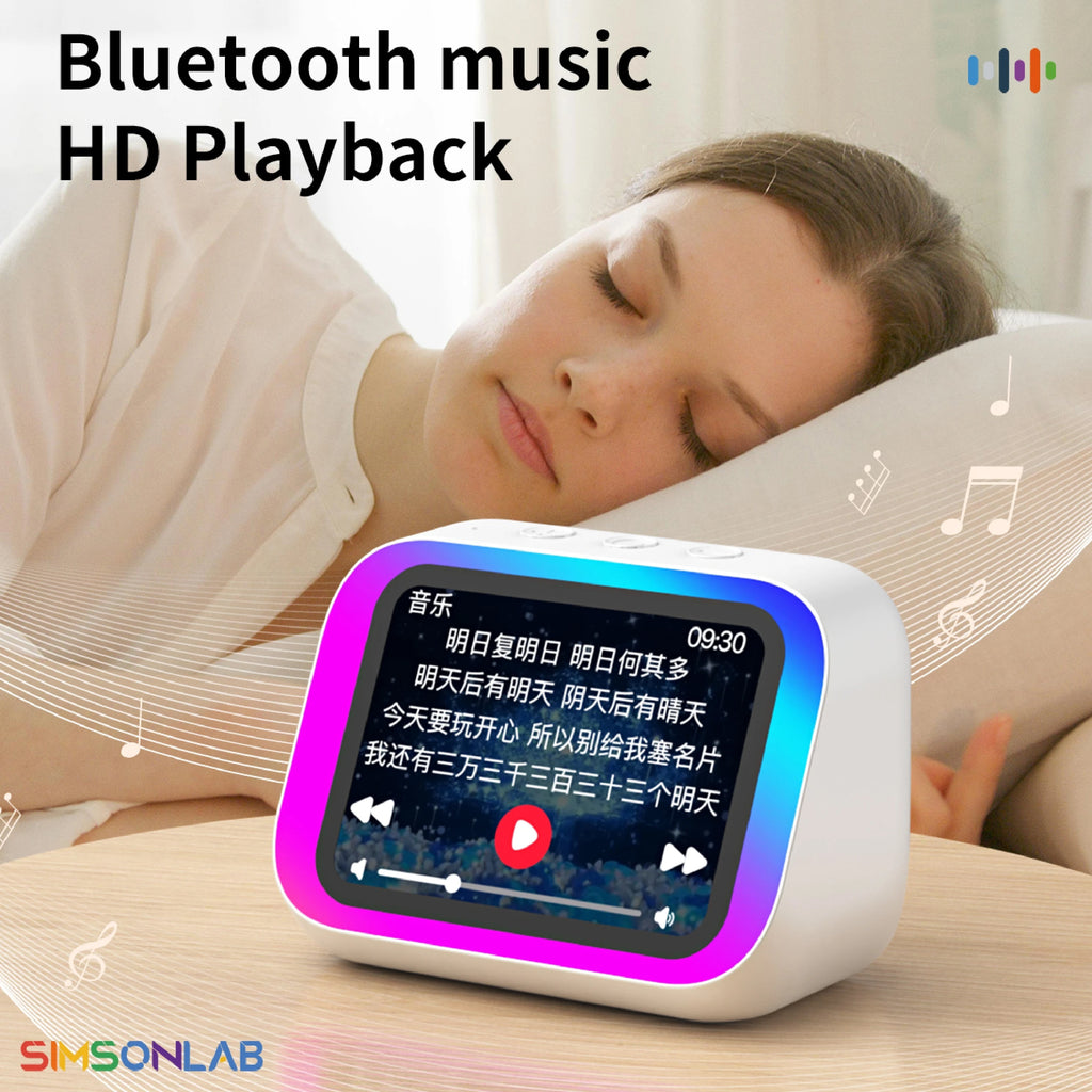 2026 New Smart Speaker with Screen Display Multifunctional Voice Assistant Great Bluetooth Intelligent Home Hub Photo Album Gift Vue
