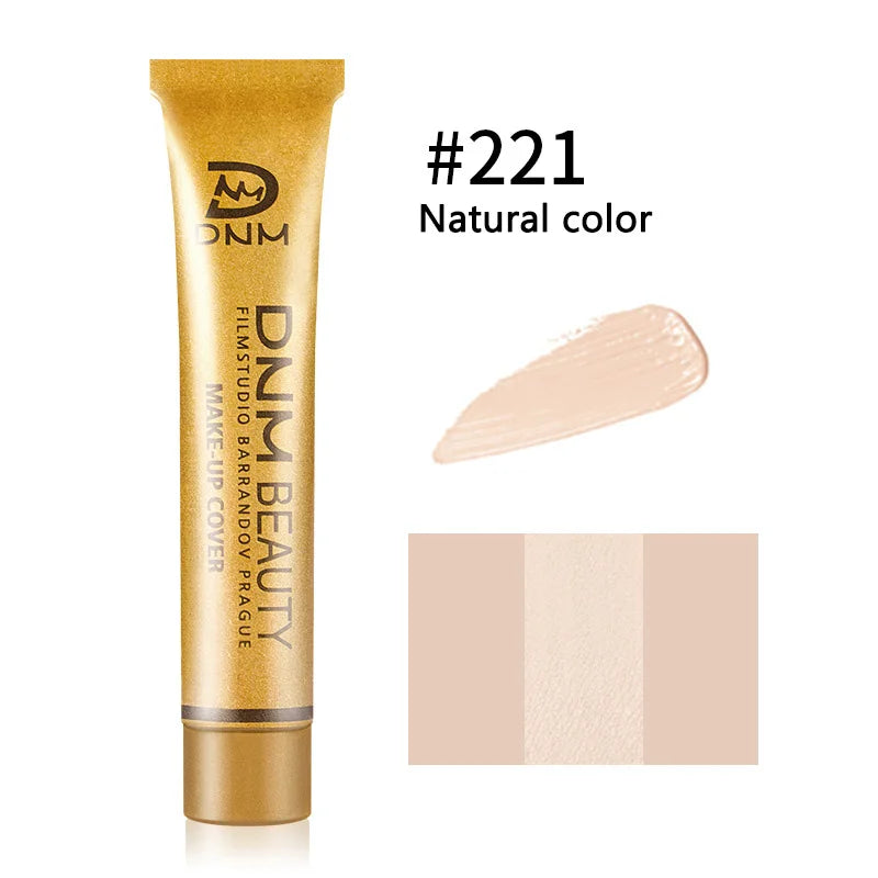 Full Skin Concealer Foundation Cream Face Professional Blemish Cover Dark Spot Tattoo Contour Makeup Liquid Concealer Cosmetic Vue 221
