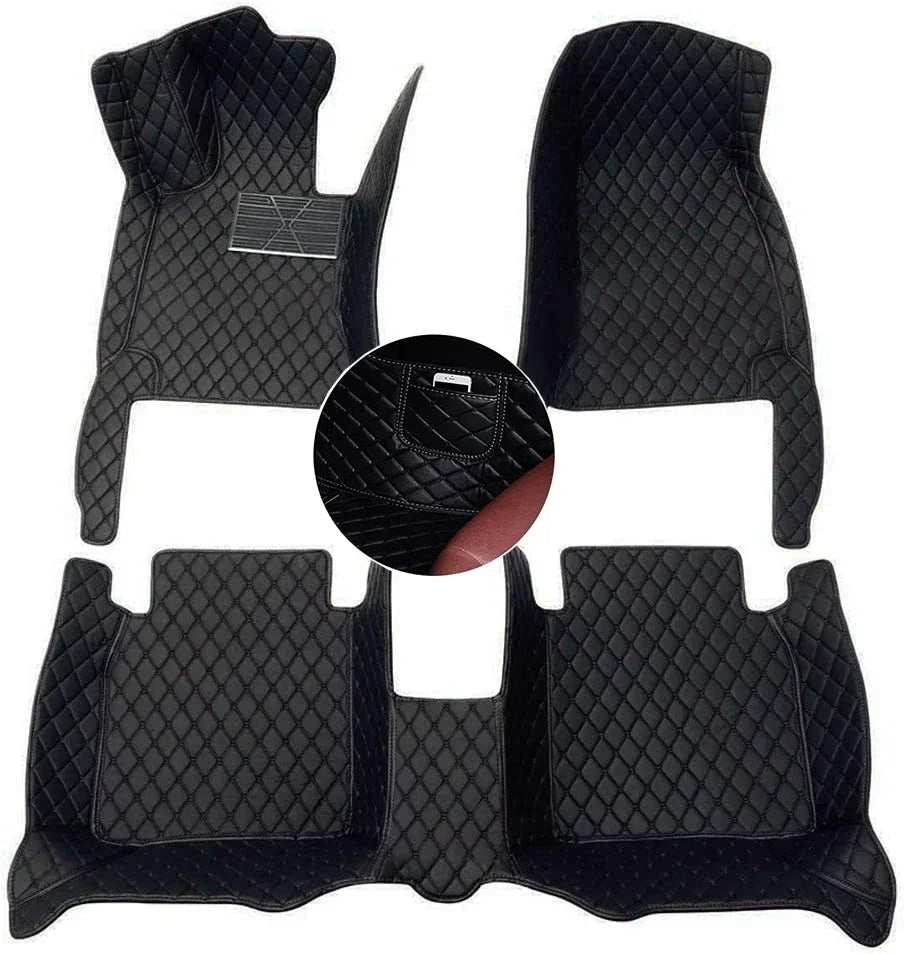 For Cadillac ATS 2012-2023 Years Auto 5D Custom Car Floor Mats Carpets Foot Coche Accessorie floor liners Vue 2012-2019 A-black
