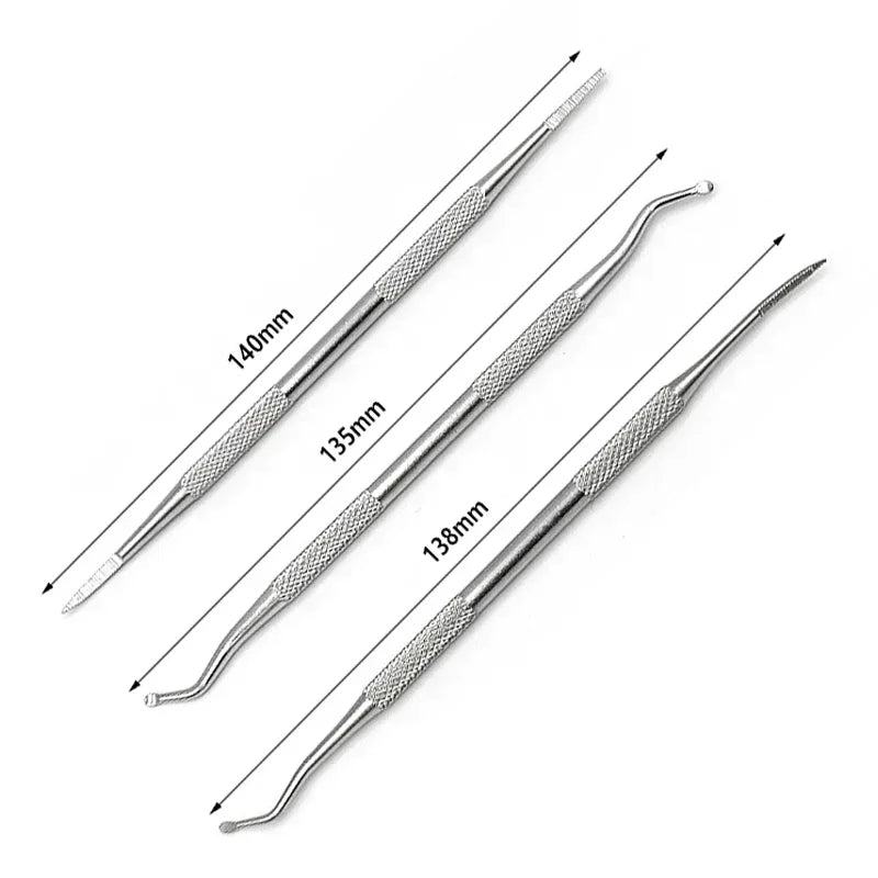 3/6Pcs foot care tool hard and hard skin remover, pedicure care tool, pedicure file, Cuticle pushers,new beauty health tools Vue M144 3Pcs