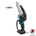 6-Inch Mini Cordless Chainsaw 1700RPM One-Hand Pruning Saw Mini Cordless Chainsaw Vue 6 inch bare machine