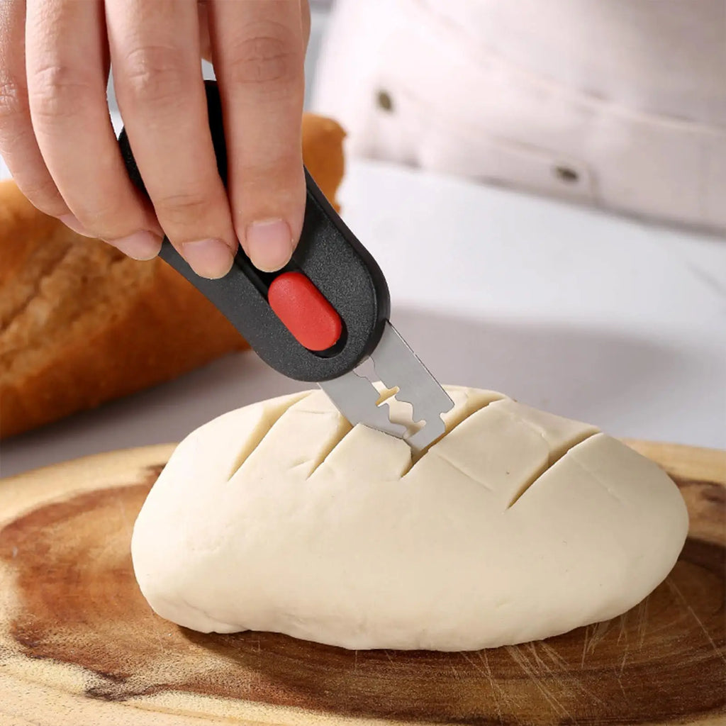 Bread Lame Dough Scoring Tool Sourdough Lame Scoring Tool Baking Accessory Professional Sourdough Bread Scoring Tool with5 blade Vue