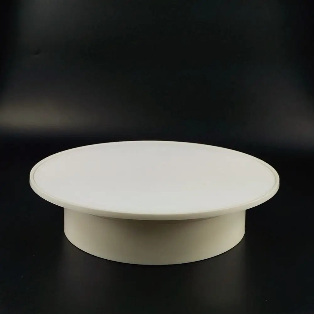360-Degree Rotation Rotating Display Stand Mirror Base USB Powered Electric Display Cabinet Stable Load-Bearing Vue