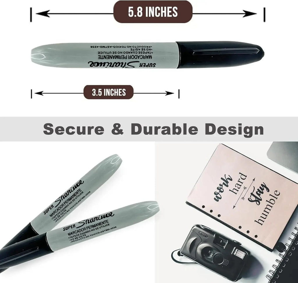 Creative Sight Secret Marker Pen Mini Hidden Safe Diversion Storage For Home Office Travel Hide Necklace Money Small Valuables Vue
