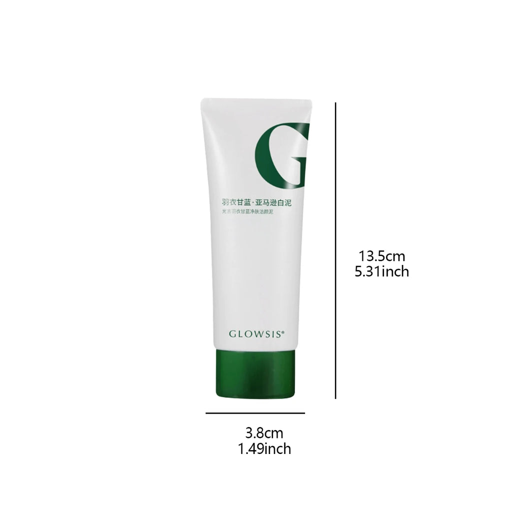 [ClearanceSale] GLOWSIS KALE PURIFYING FACIAL CLAY CLEANSER,Deep Cleansing&Pore Purifying,Impurity Removing&Gentle Exfoliation Vue