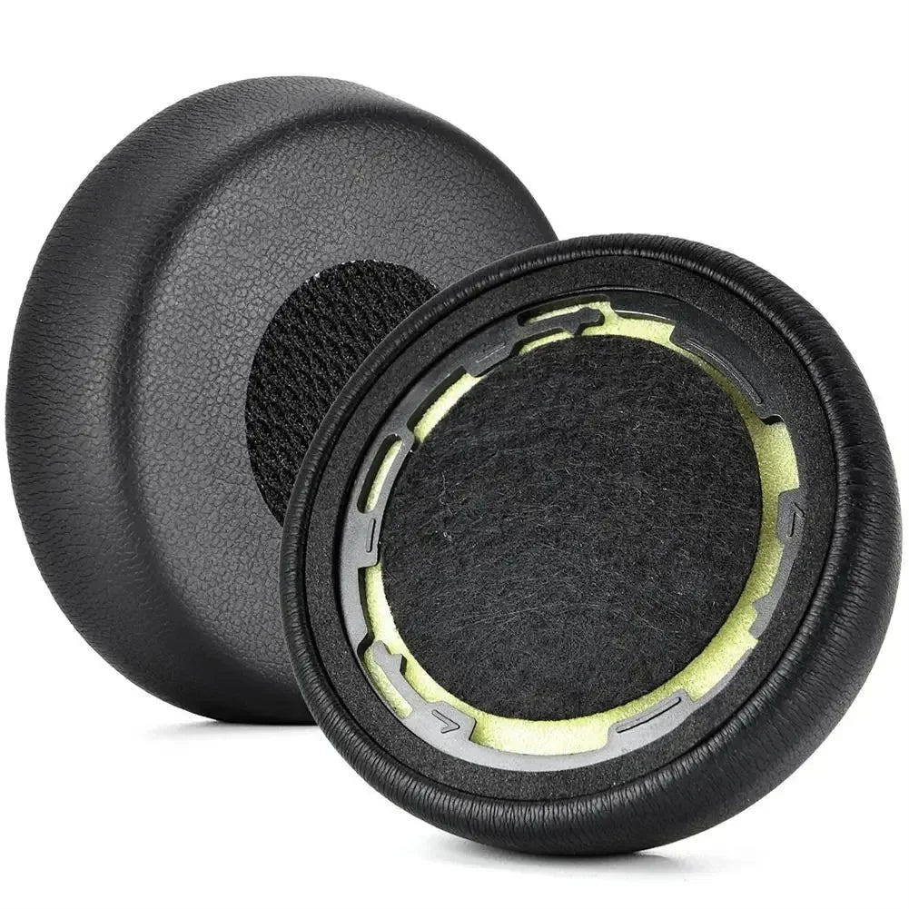 Headphone Earpads for Jabra Evolve 75(75UC 75MS 75SE) Stereo Headphones Replacement Ear Pads Cover Cushions Pillow Repair Parts Vue black