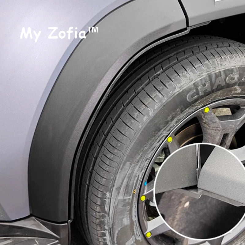 Mudguards Splash Guards Fender Fit for For JETOUR T2 Shanhai T2 2024 2025 2026 Car Special Door Lining Baffle Car Accessories Vue