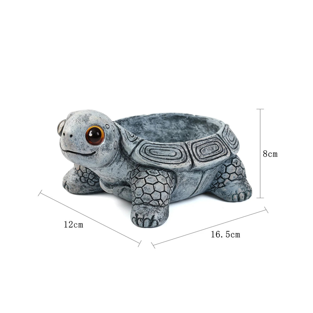 Turtle Succulent Planter Cute Animal Mini Plant Pot For Office Desk Table Living Room Balcony Home Display Gift For Women Teens Vue A3