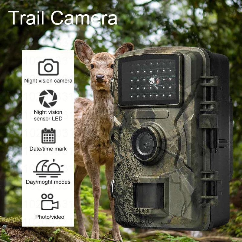 16MP 1080P Trail Camera | 940nm Night Vision | Waterproof Wildlife Cam Trail Camera Vue