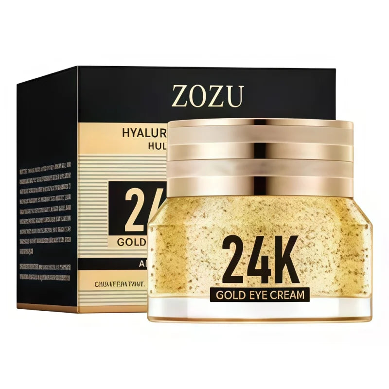 40G24K Gold Hyaluronic Acid Eye Cream Anti-Dark Circles, Firming and Moisturizing Eye Care Product Vue