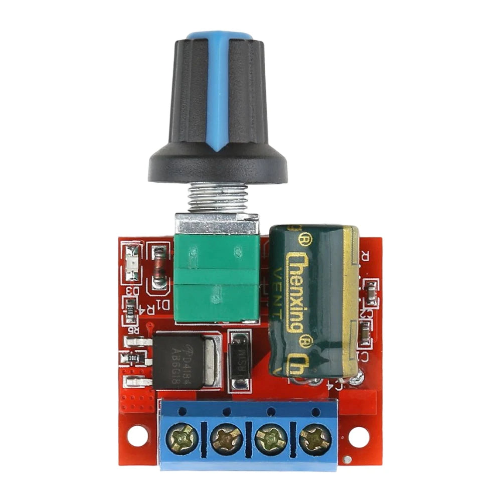 5-20PCS 5V 12V 10A Voltage Regulator PWM DC Motor Speed Controller Governor Stepless Speed Regulator LED Dimmer Power Controller Vue Default Title