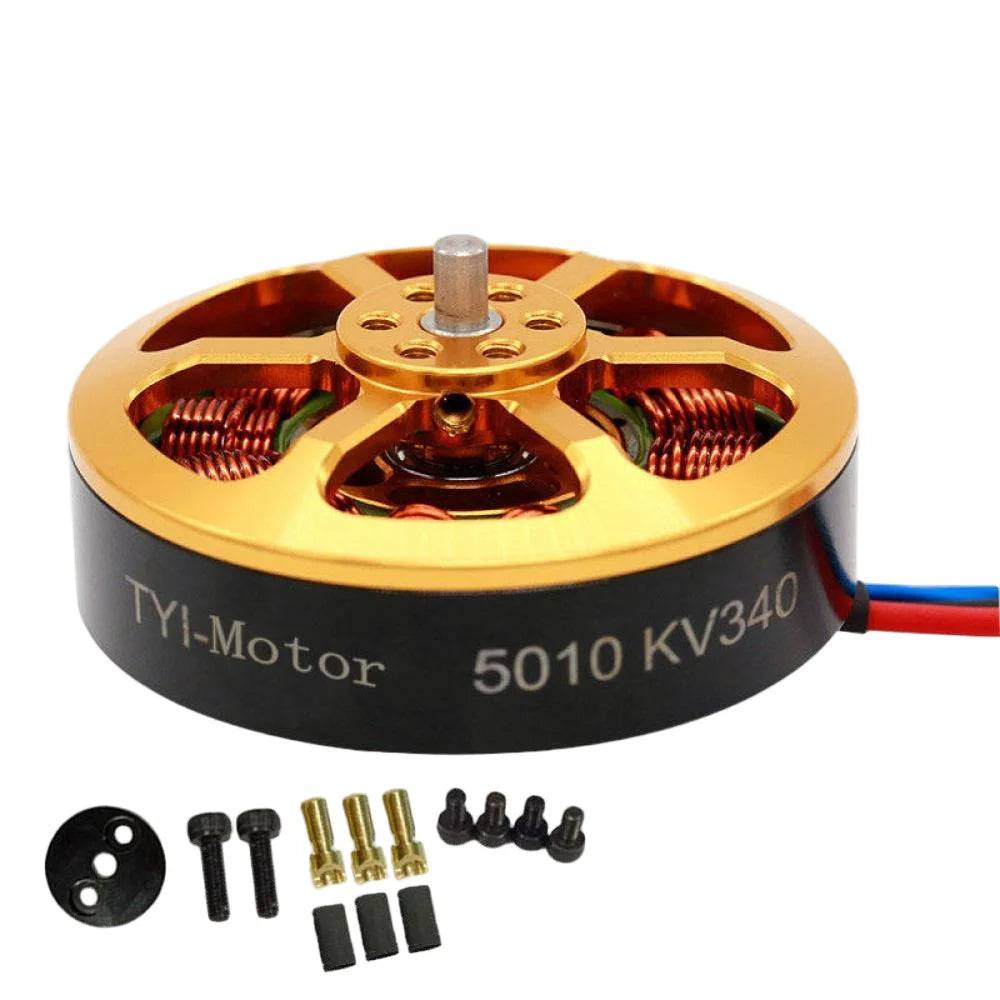 5010 Brushless Motor 50mm Stator 12N14P 280/340KV 730W 6S No/With 40A ESC for RC Plant & Aerial Photography Multi-Rotor Drone Vue