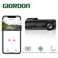 12 V Dash Cam for Cars Car Camera HD 170° Wide Angle 1080P Video Recorder Front Camera for Bluetooth App security system Vue 64G
