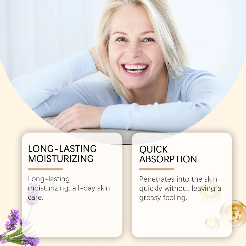 Lavender Magnesium Body Butter - A Moisturizing Cream Suitable for Dry Skin, Emitting a Relaxing Fragrance, Mild and Non-Greasy Vue