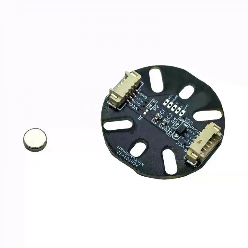 1PCS 3.3-5V MT6701 Magnetic Encoder Module High-Precision 14-bit Brushless Motor Angle Measurement Sensor Vue